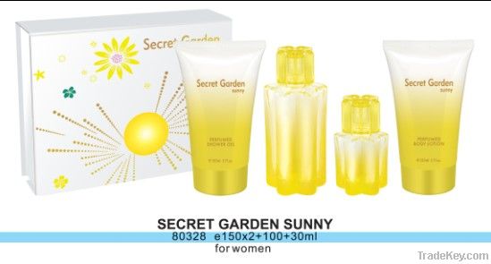 Secret Gardon Sunny perfume gift set