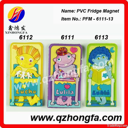 Soft PVC fridge magnet