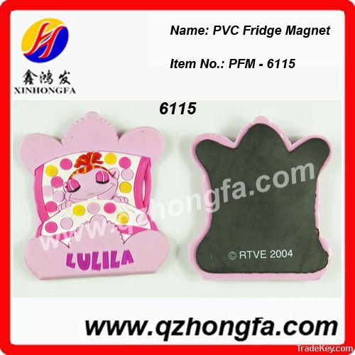 Soft PVC fridge magnet