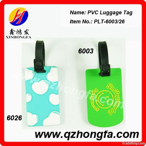 Soft PVC Luggage Tag