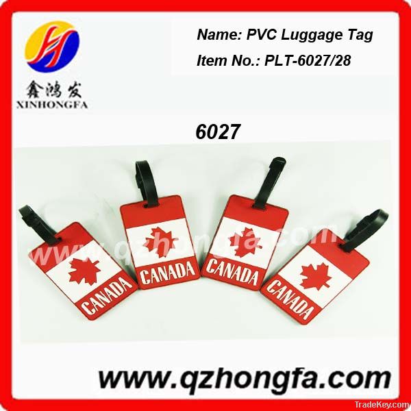 Soft PVC Luggage Tag