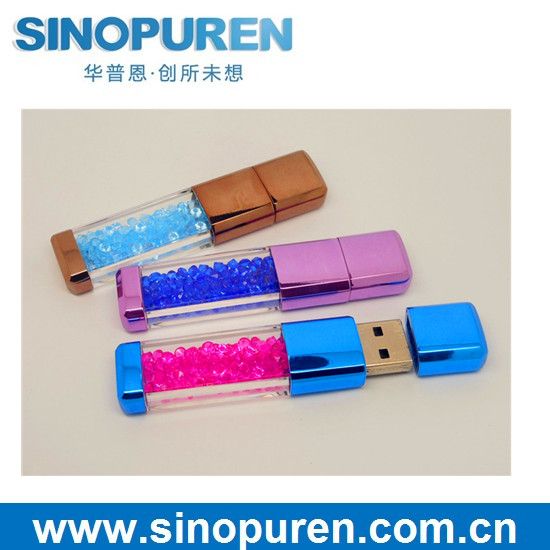 OEM crystal USB 3.0 flash drive