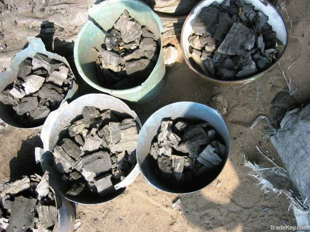 Good quality burning charcoal and hard wood for sale