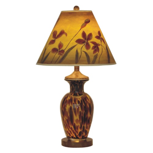 artglass table lamp