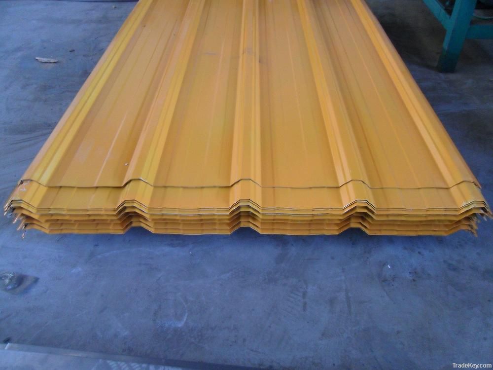 colored corrugated steel roofing YX26-205-820