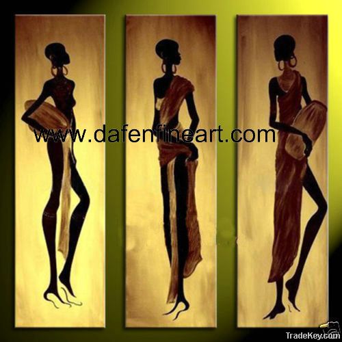 African Oil Painting