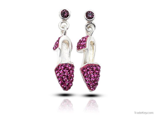 Crystal Drop Shaped Earring