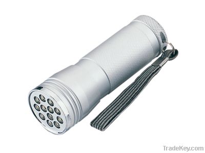 12 LED Aluminum flashlight
