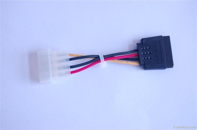 SATA 15P to 4P cable