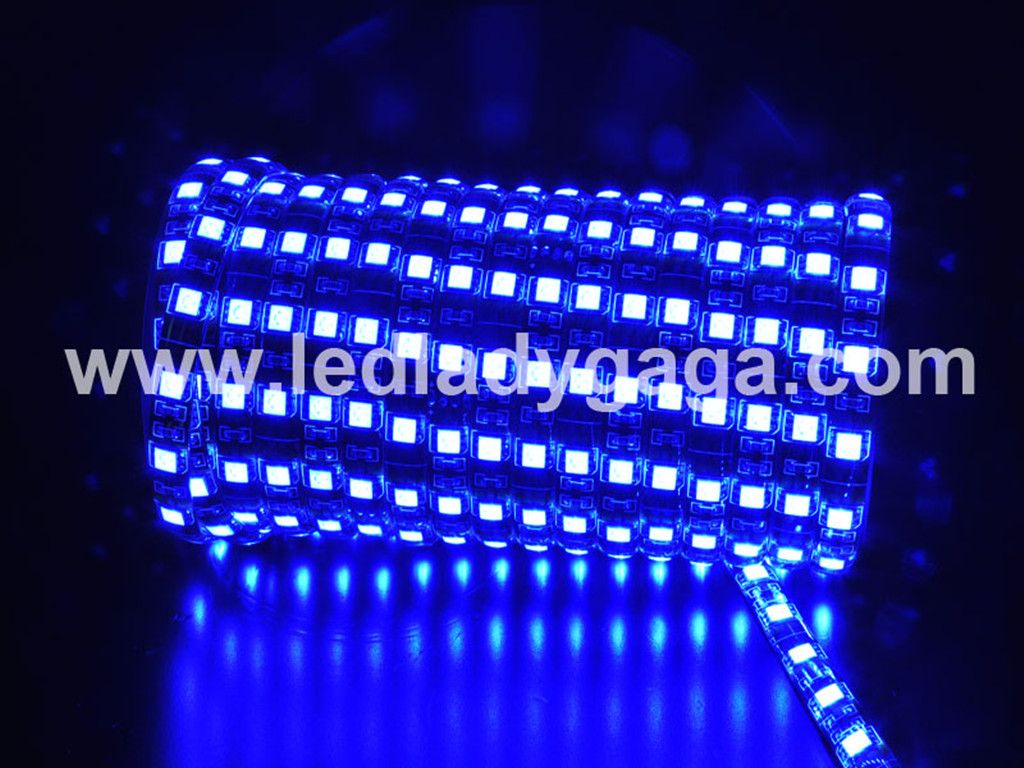 SMD5050 led strip, 5 metres/reel, 10mm width, DC12V, non-waterproof/sillic