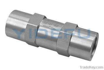 stainless steel ferrule check valve