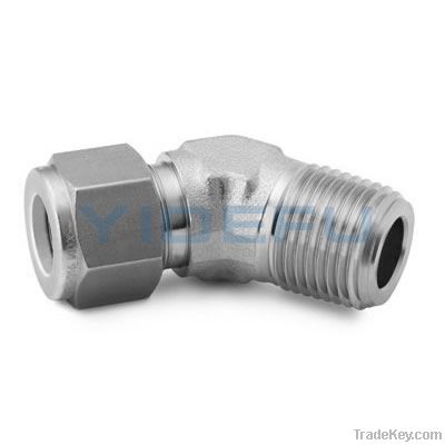 stainless steel male elbow