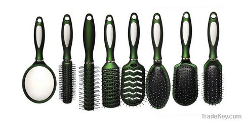 nylon pin rubber care hair brush-2005