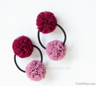 Fashion Pompom Hair Elastic