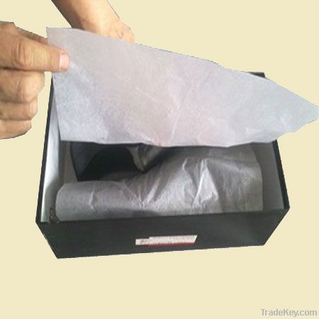 Antiseptic wrapping tissue paper for shoes