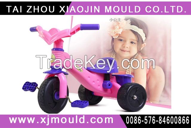 plastic injection baby bicycle mould 