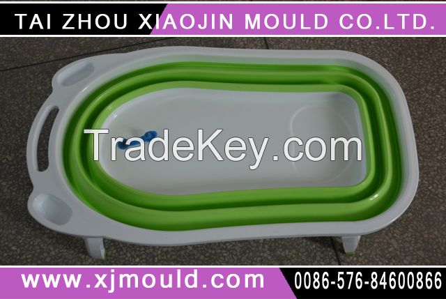plastic folding baby bathtub mould manufacturer