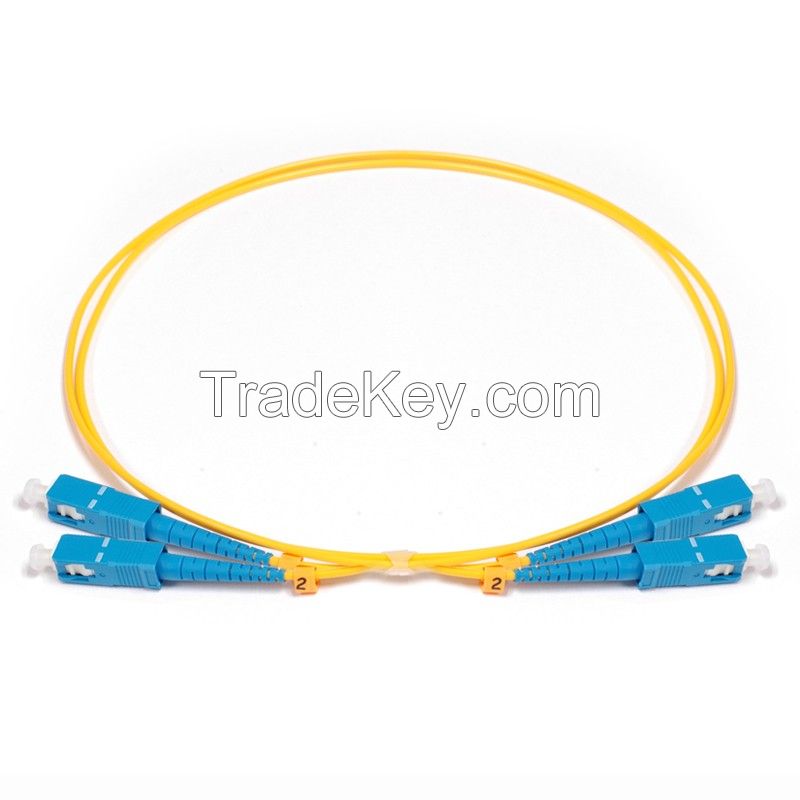 OS1/OS2 SC-SC Patch Cords Simplex/Duplex 0.9/2.0/3.0 PVC/LSZH 1M, 2M, 5M, 10M, 20M, 30M