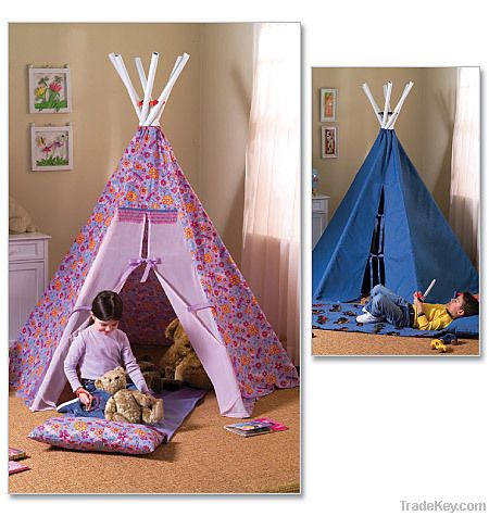 BUTTERICK PATTERN B4251 - TEPEE AND MAT - CHILD'S TENT