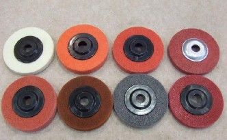 non woven abrasive disc with plastic cover