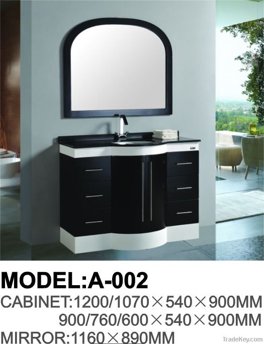 2012 Popular Modern PVC Bathroom Vanity Cabinet