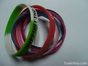 Promotional PVC bracelets/wristband