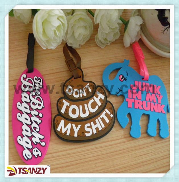 PVC luggage tags