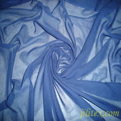 100% Spun Polyester Fabric Voile for Scarf