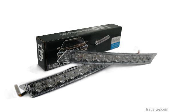 Water-resistant Auto LED DRL Daytime Running Light with High Power Lon