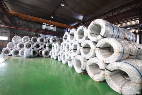 Hot-dipped galvanized wire for cable armouring