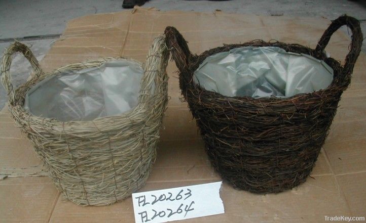 flower pots/flower basketry/paper basketry crafts