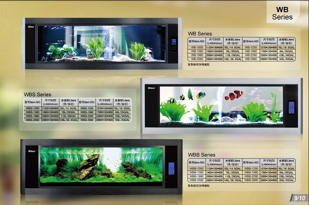 Wall Aquarium wall mounted aquarium By Himat Electrical Appliance Co. LTD