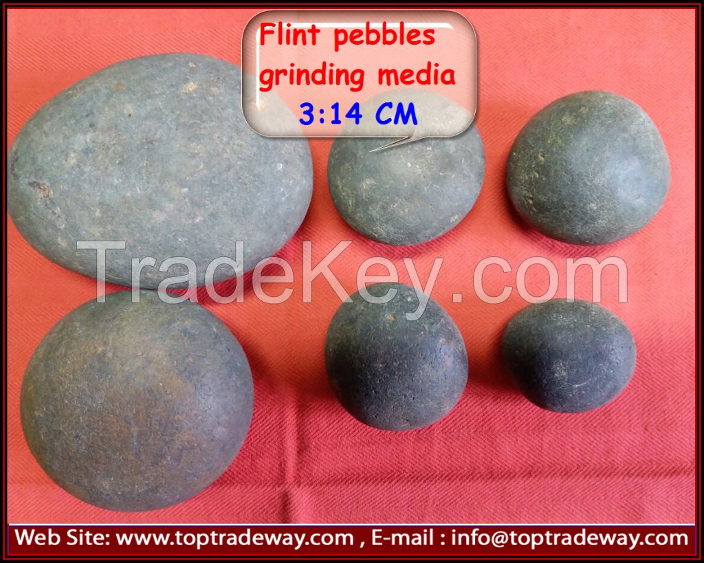 Natural Round Flint Pebbles