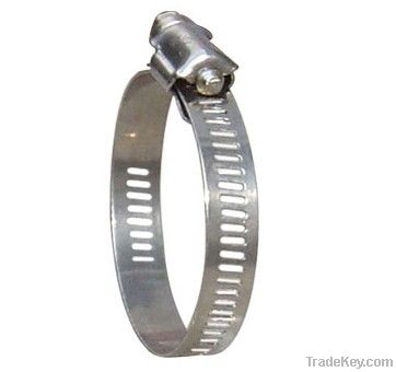 American type constant tension worm driver hose clamp & pipe clamp