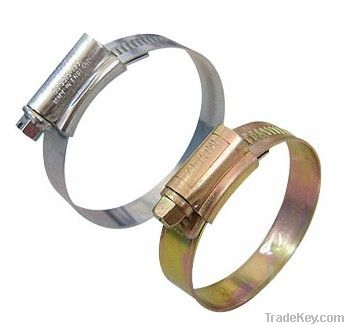 British type worn driver slotted/non-slotted hose clamp