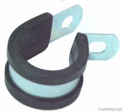 rubber lined pipe clips