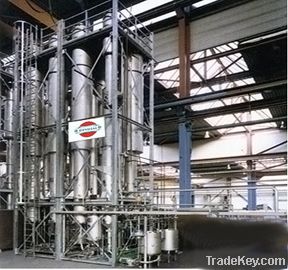 Multi-effect falling film evaporator