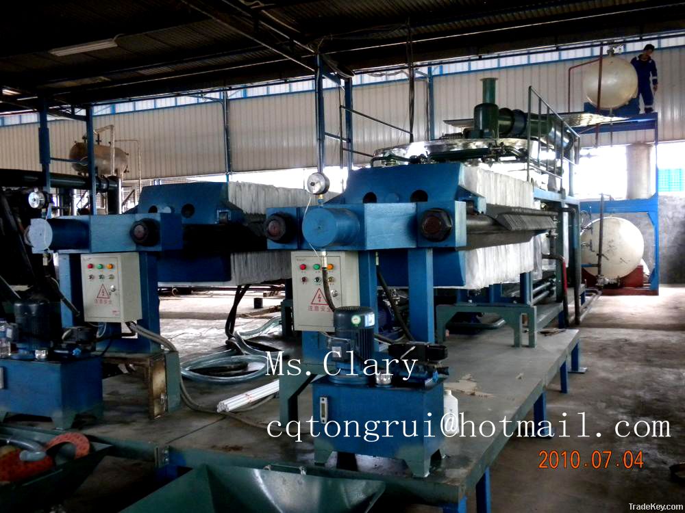 Black Used Oil Recycling Machine