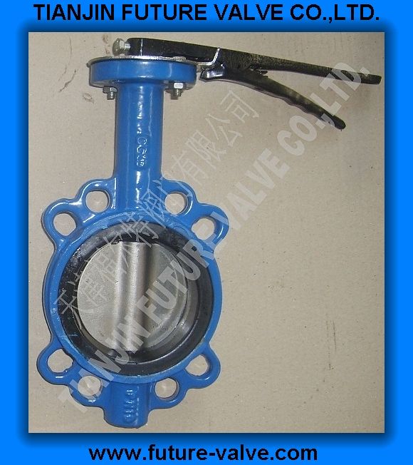 PN10/16 Multi Drilling Wafer Type Butterfly Valve