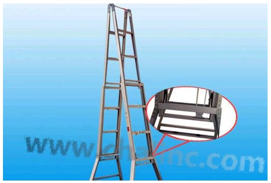Aluminum scaffolding and aluminum ladders