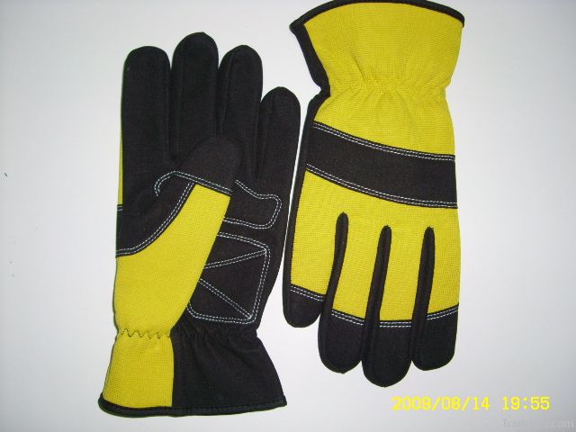 microfiber mechanical glove