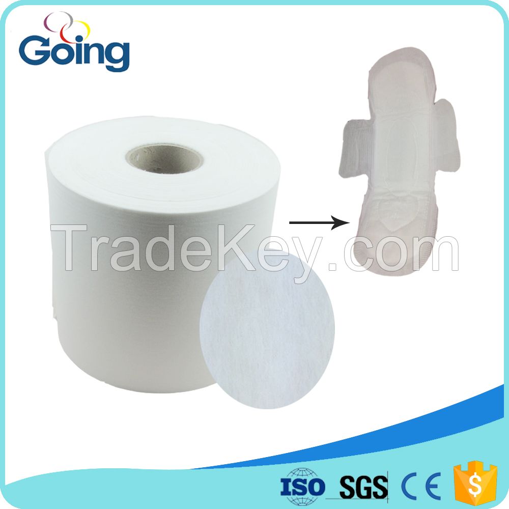 Airthrough nonwoven hydorphilic for baby diaper, made in China