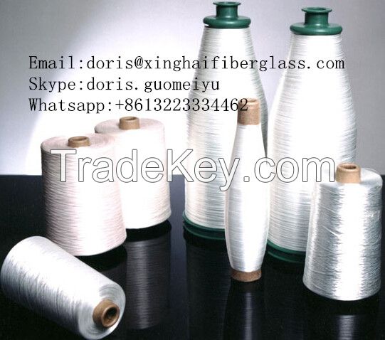 Fiberglass yarn