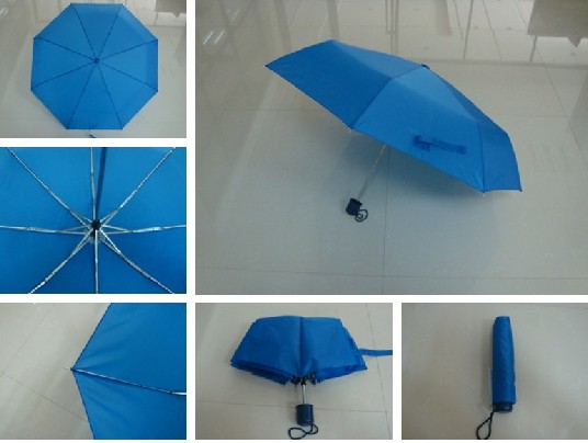 three fold mini umbrella