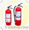 Portable dry chemical power fire extinguisher