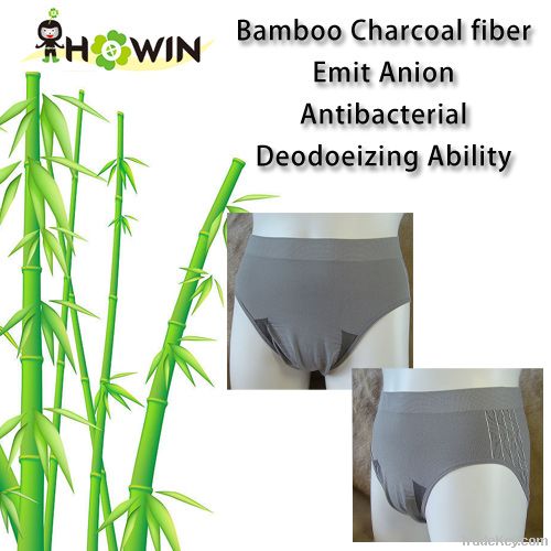 Bamboo charcoal underwear for man