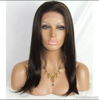 100%indian remy hair lace front wig