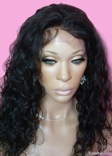 brazilian virgin hair lace front wig