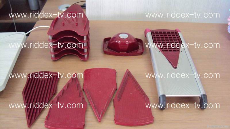 Red Pro V Stainless Steel  Food Slicer SEEN TV