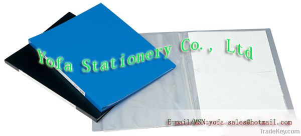 DISPLAY BOOK, PP FILE, FILE FOLDER, CLEAR BOOK